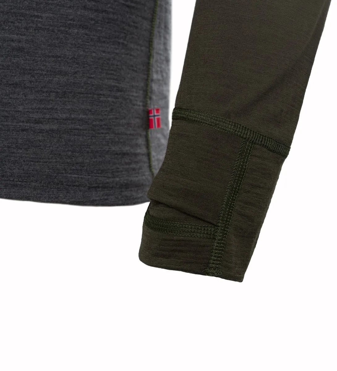 Aclima Men&#x27;s LightWool 180 Polo with Zip Tarmac/Marengo | Buy Aclima Men&#x27;s LightWool 180 Polo with Zip Tarmac/Marengo here | Outnorth