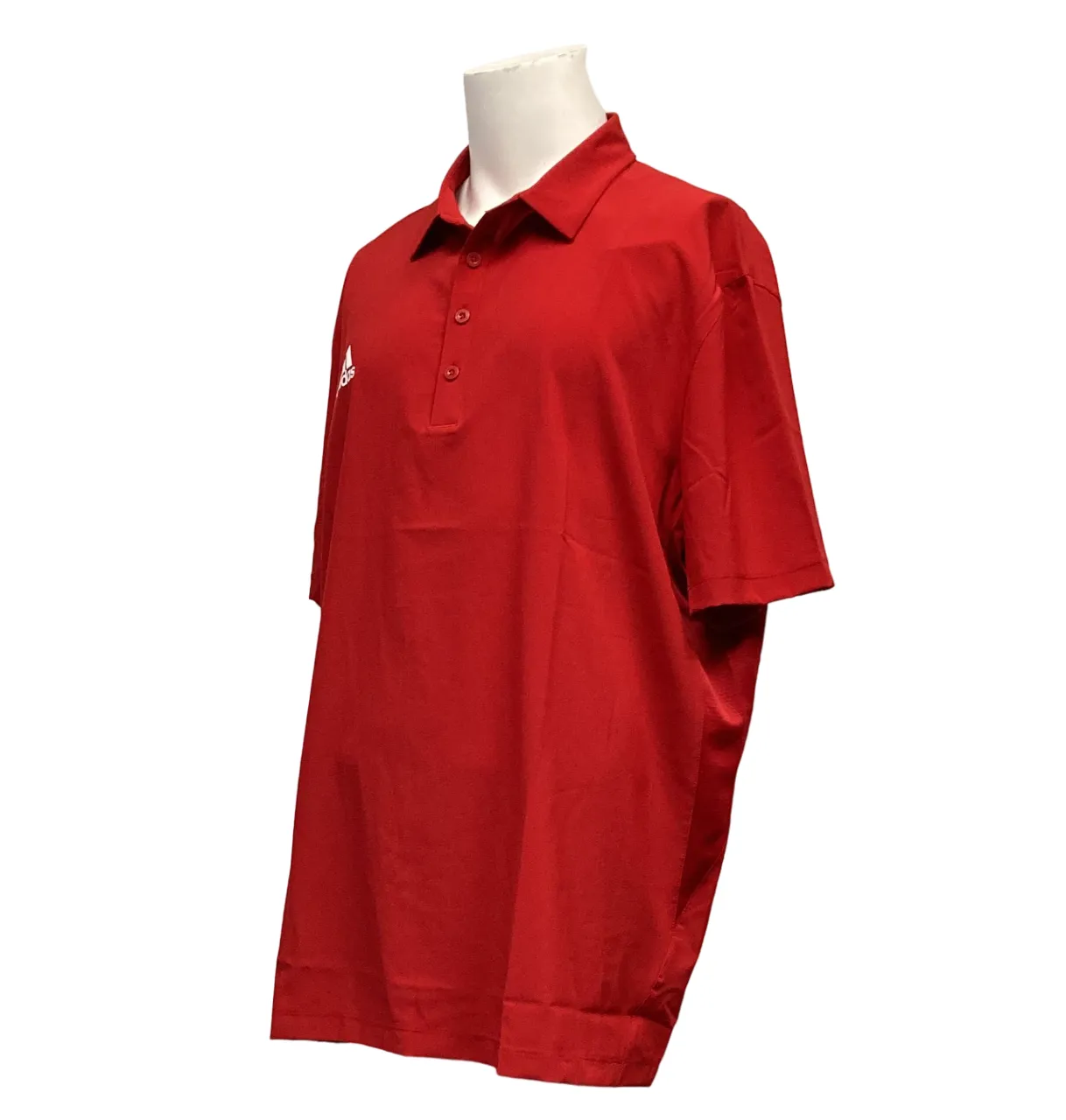 Adidas Men's Steam Polo 129535471 Team Powder Red/White HH7414