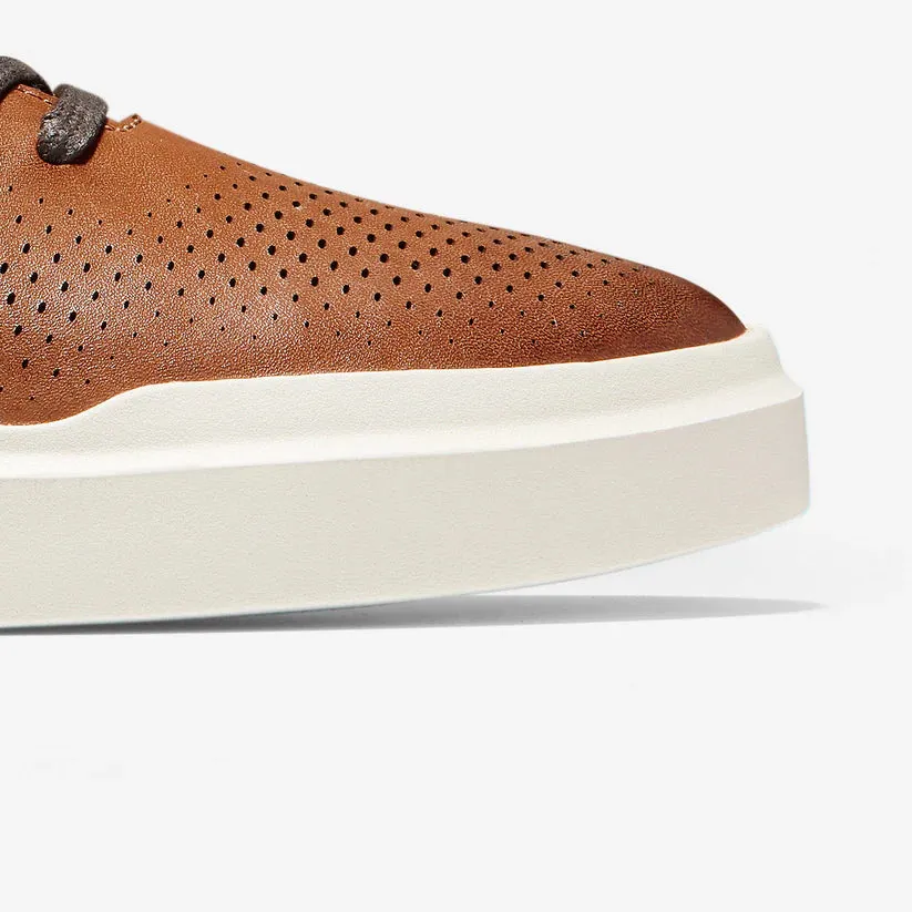 Cole Haan GrandPrø Rally Laser Cut Trainer - Tan