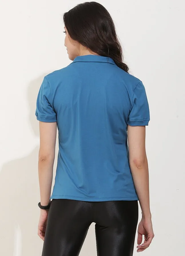 Court Polo (Blue)