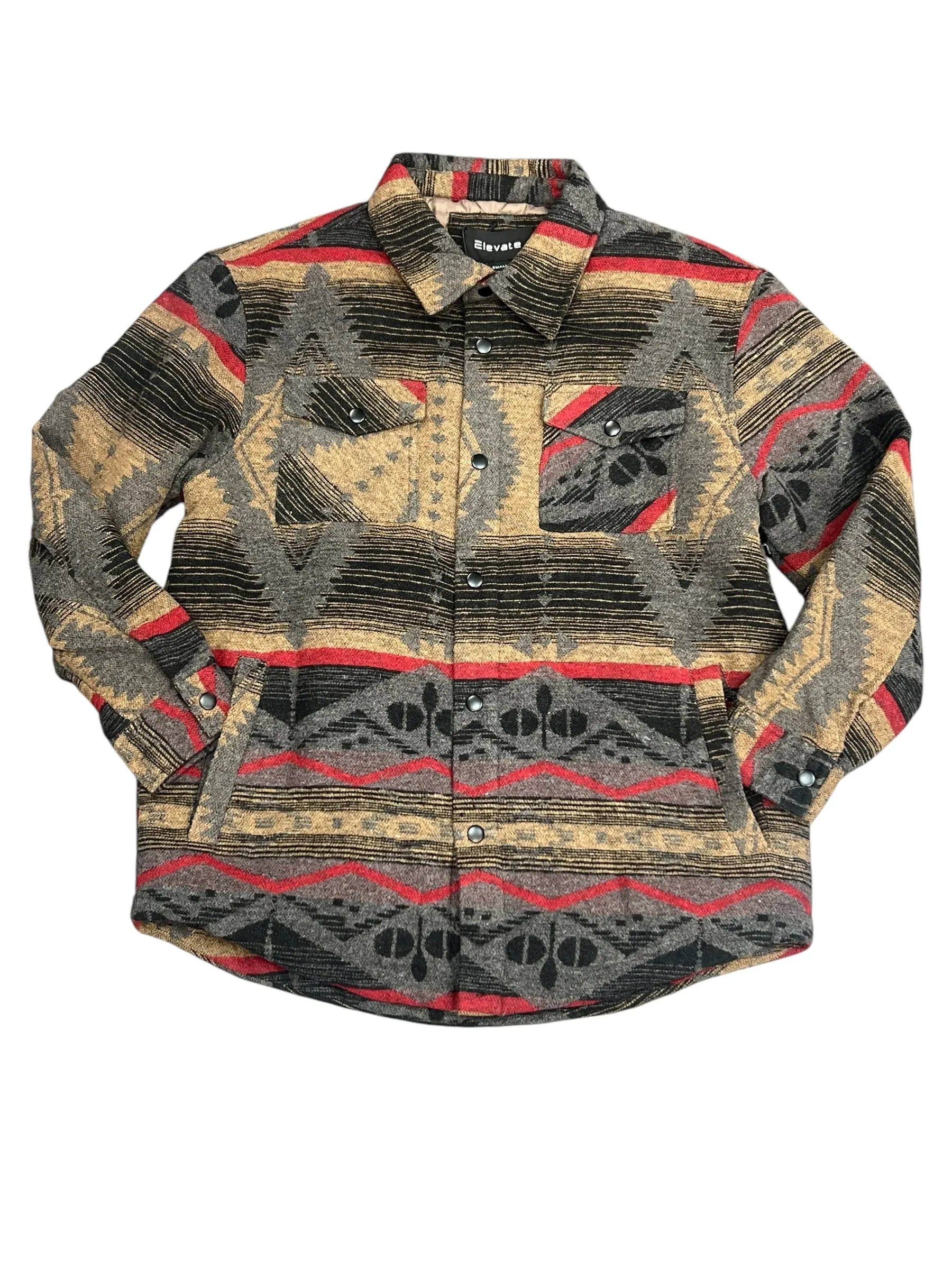 ELEVATE NY MARS (OVERSIZE) FLANNEL SHIRT