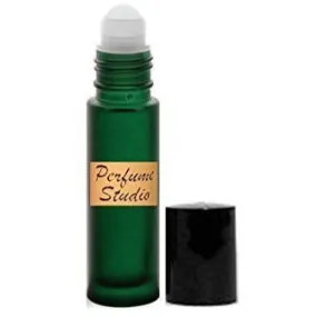 Impression of Polo Blue Cologne for Men, Pure perfume Type Oil in a 10ml Green Glass Roll On with Black Cap
