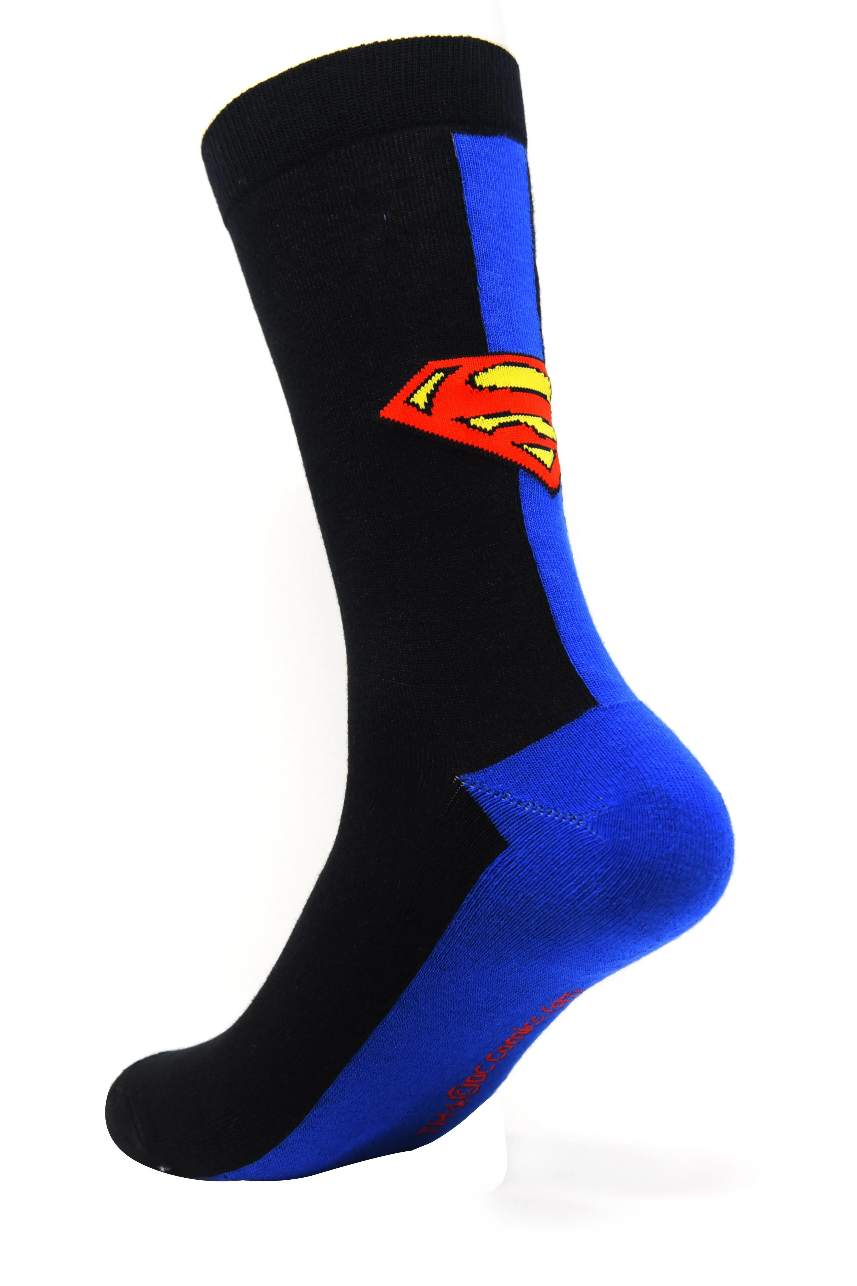 Justice League By Balenzia Crew Socks for Men (Pack of 3 Pairs/1U)