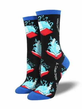 Ladies Book Your Adventure Socks
