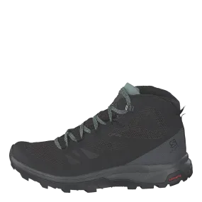 Outline Mid Gtx® W Black/magnet/greenmilieu