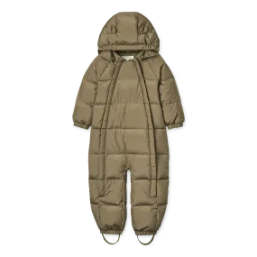 Sylvie Baby Padded Pram Suit Snowsuit (Khaki)