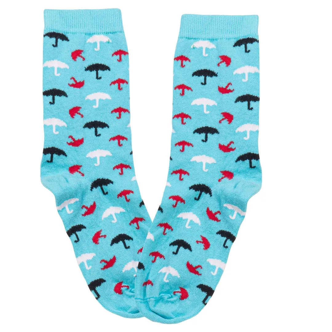 Umbrella Crew Socks