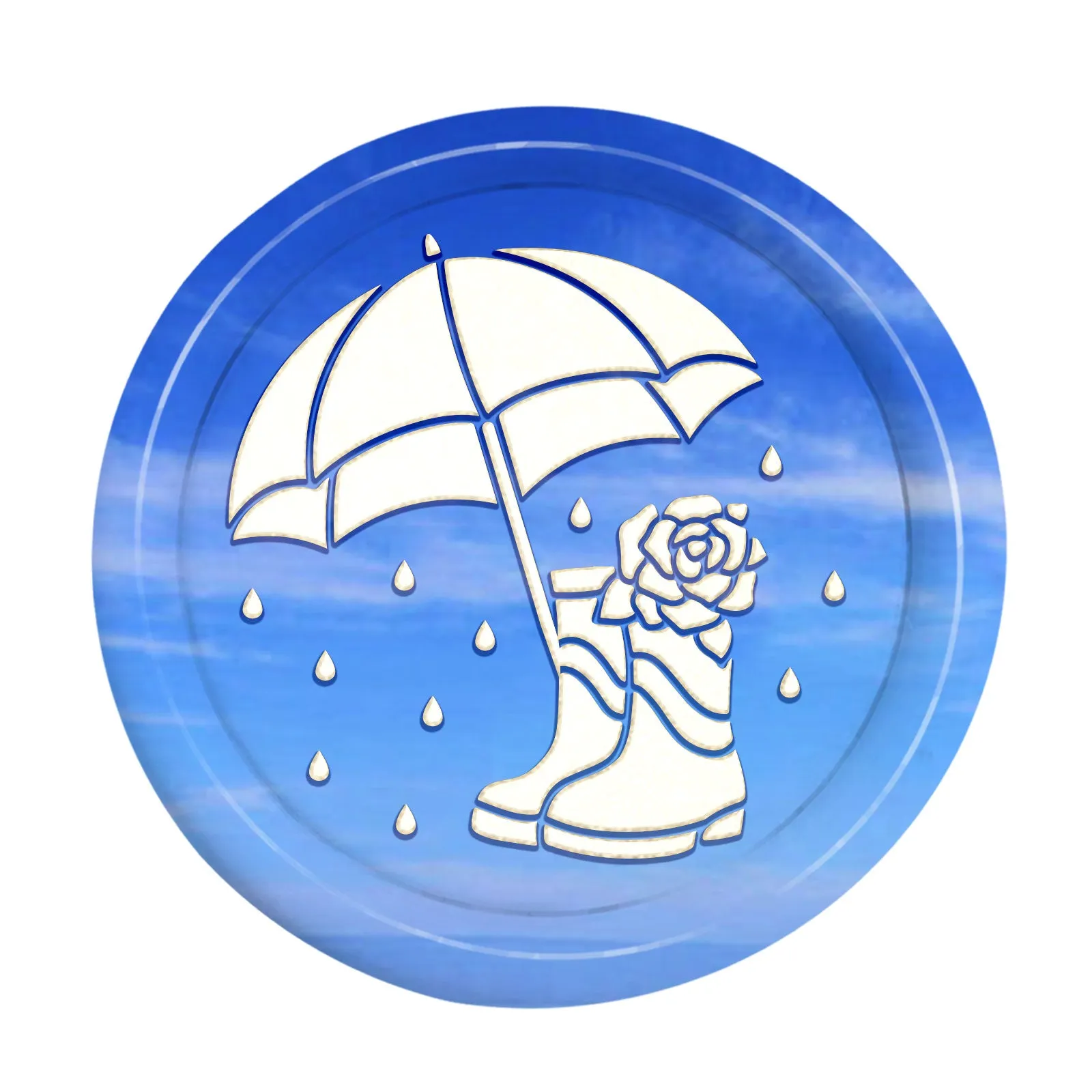 Umbrella Rain Boots Wax Seal Stamps