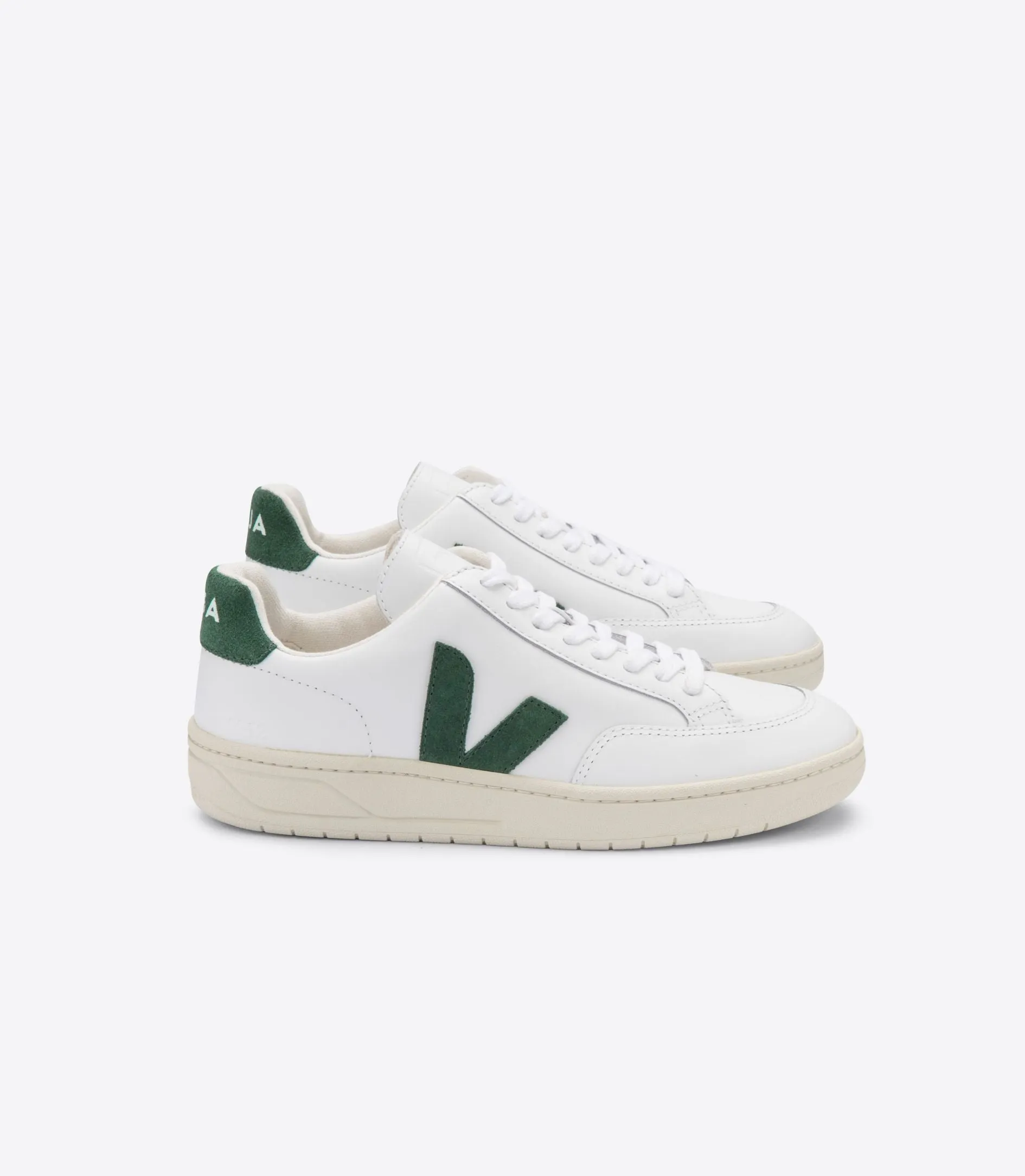 V-12 LEATHER | WHITE CYPRUS