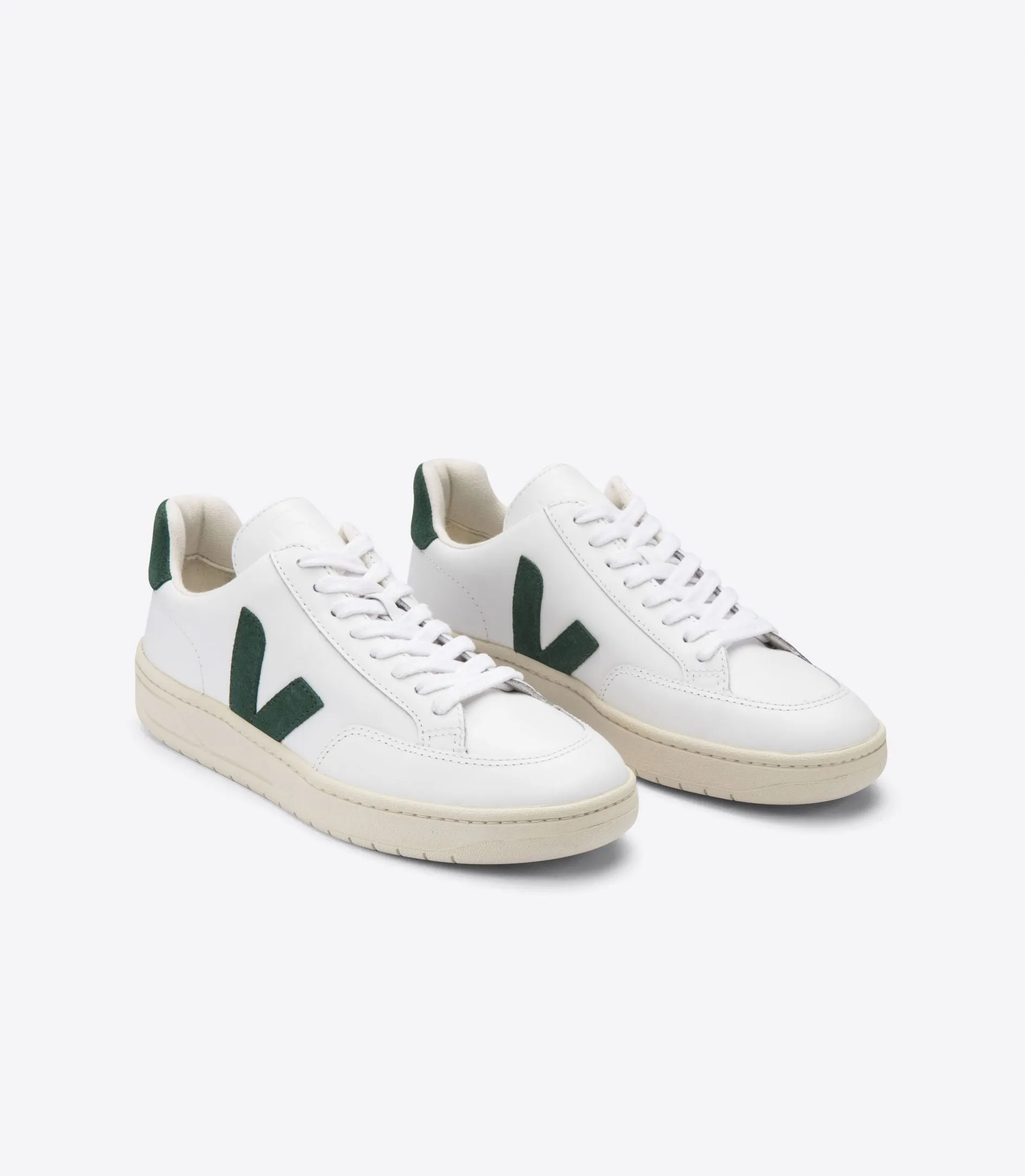 V-12 LEATHER | WHITE CYPRUS