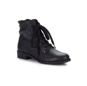 Walking Cradles Wc Kieran Women Bootie In Black Montanapoleon Leather